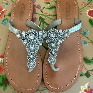 mystique jeweled sandals